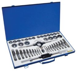 Hilka 45 piece Tungsten Steel Tap and Die Set.